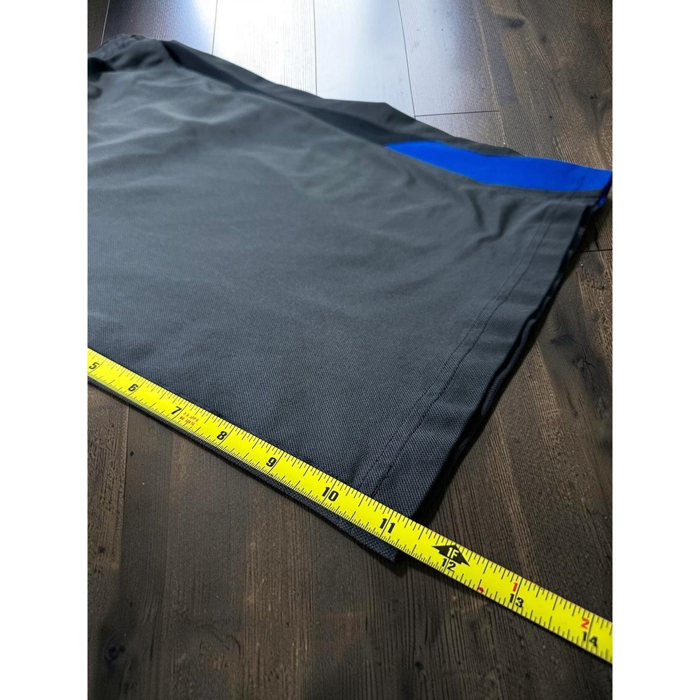 Nike Basketball Shorts Men XXL Black Blue Dri-Fit Athletic Gym Training Workout - Picture 4 of 6